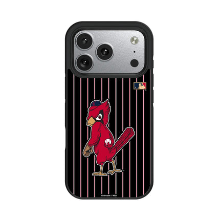 St Louis Cardinals 1950s - Cooperstown Collection Pinstripe Bump Phone Case for Apple iPhone