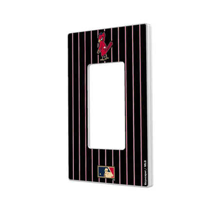 St Louis Cardinals 1950s - Cooperstown Collection Pinstripe Hidden-Screw Light Switch Plate