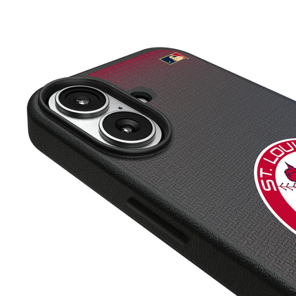 St Louis Cardinals 1966-1997 - Cooperstown Collection Linen MagSafe Compatible Phone Case for Apple iPhone