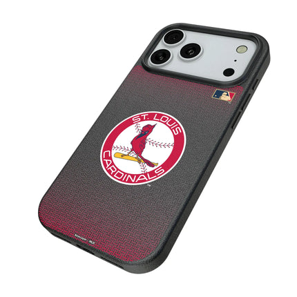 St Louis Cardinals 1966-1997 - Cooperstown Collection Linen MagSafe Compatible Phone Case for Apple iPhone