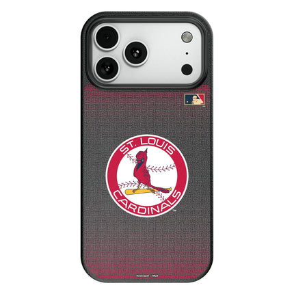 St Louis Cardinals 1966-1997 - Cooperstown Collection Linen MagSafe Compatible Phone Case for Apple iPhone