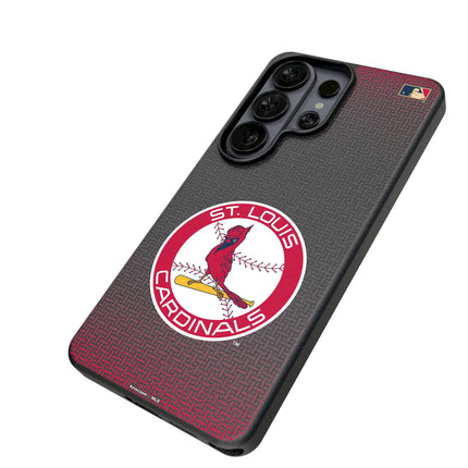 St Louis Cardinals 1966-1997 - Cooperstown Collection Linen MagSafe Compatible Phone Case for Samsung Galaxy