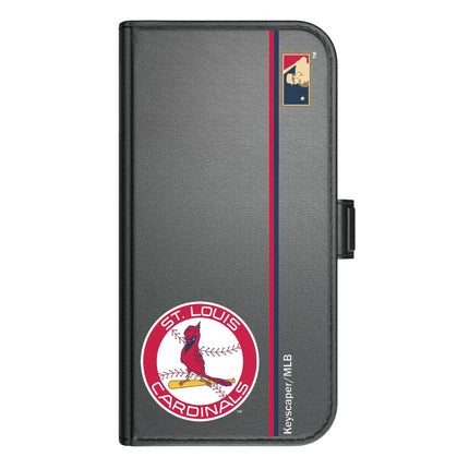 St Louis Cardinals 1966-1997 - Cooperstown Collection Sidebar Folio 2.0 Case for Apple iPhone