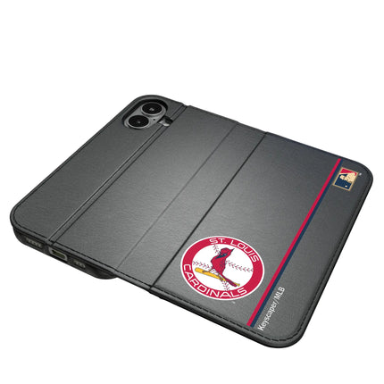 St Louis Cardinals 1966-1997 - Cooperstown Collection Sidebar Folio 2.0 Case for Apple iPhone
