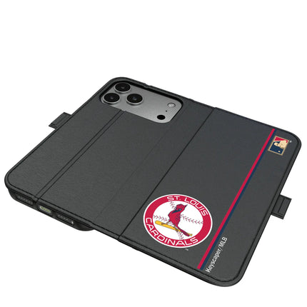 St Louis Cardinals 1966-1997 - Cooperstown Collection Sidebar Folio 2.0 Case for Apple iPhone
