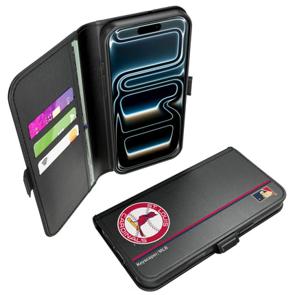 St Louis Cardinals 1966-1997 - Cooperstown Collection Sidebar Folio 2.0 Case for Apple iPhone