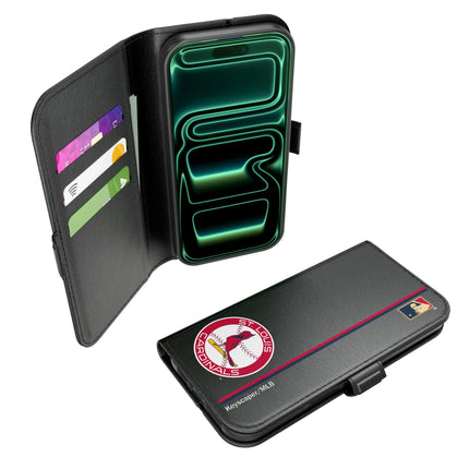 St Louis Cardinals 1966-1997 - Cooperstown Collection Sidebar Folio 2.0 Case for Apple iPhone