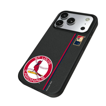 St Louis Cardinals 1966-1997 - Cooperstown Collection Sidebar MagSafe Compatible Phone Case for Apple iPhone