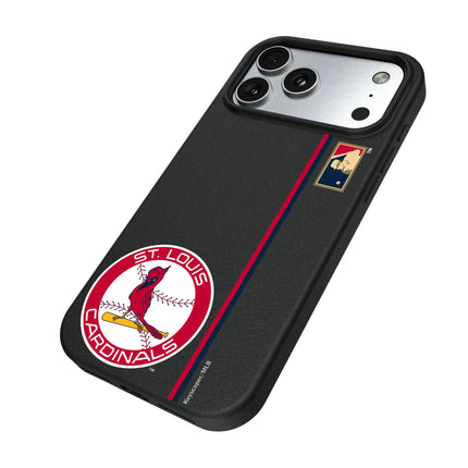 St Louis Cardinals 1966-1997 - Cooperstown Collection Sidebar MagSafe Compatible Phone Case for Apple iPhone