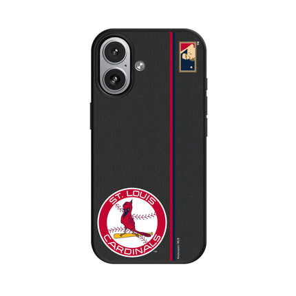 St Louis Cardinals 1966-1997 - Cooperstown Collection Sidebar MagSafe Compatible Phone Case for Apple iPhone