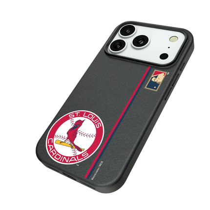 St Louis Cardinals 1966-1997 - Cooperstown Collection Sidebar MagSafe Compatible Phone Case for Apple iPhone