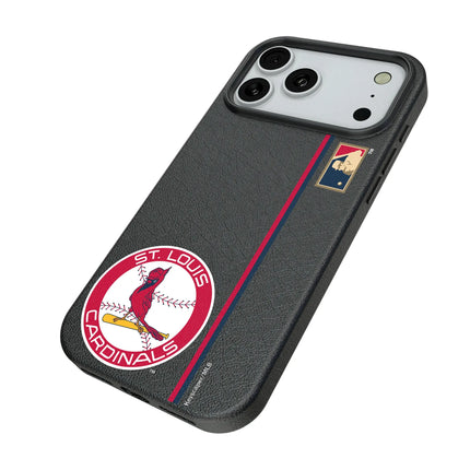 St Louis Cardinals 1966-1997 - Cooperstown Collection Sidebar MagSafe Compatible Phone Case for Apple iPhone