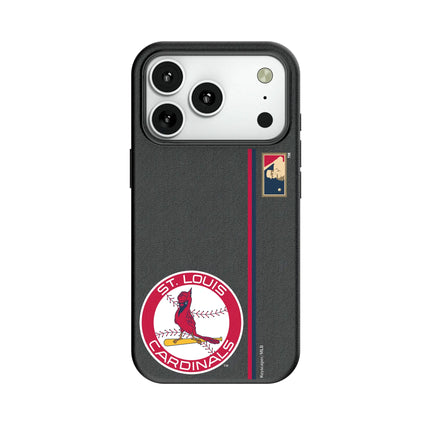 St Louis Cardinals 1966-1997 - Cooperstown Collection Sidebar MagSafe Compatible Phone Case for Apple iPhone