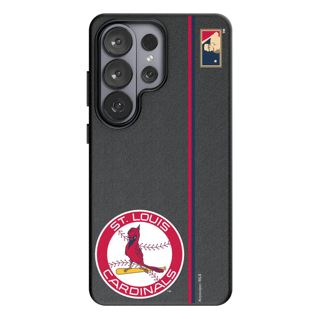 St Louis Cardinals 1966-1997 - Cooperstown Collection Sidebar MagSafe Compatible Phone Case for Samsung Galaxy