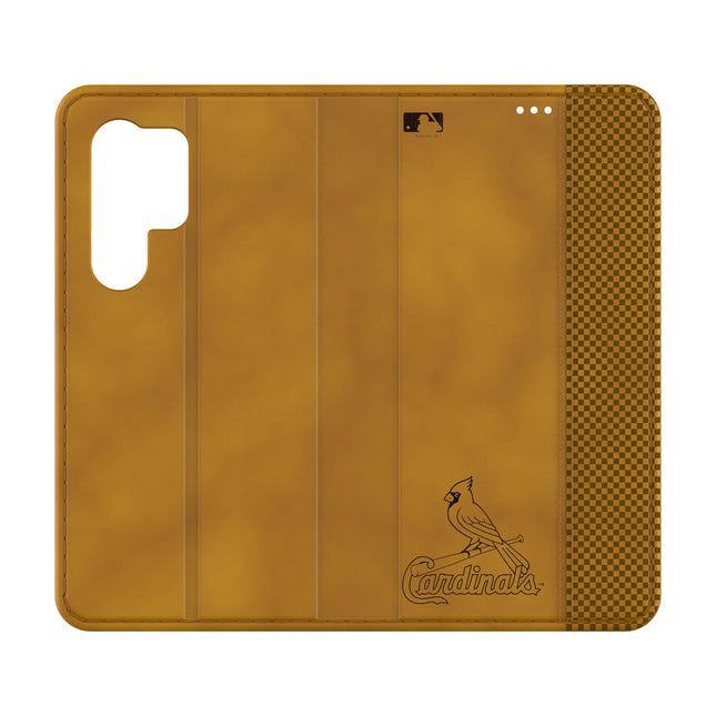 St Louis Cardinals Burn Folio Phone Case for Samsung Galaxy