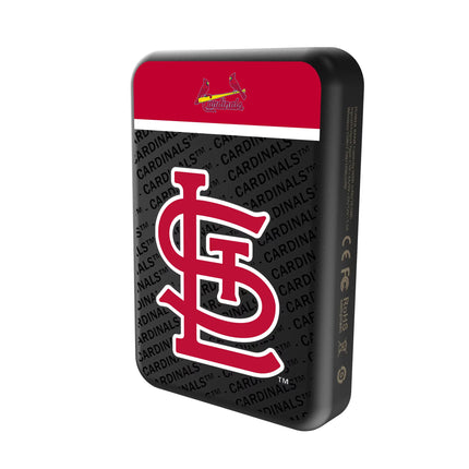 St Louis Cardinals Endzone Plus Wireless Mag Power Bank