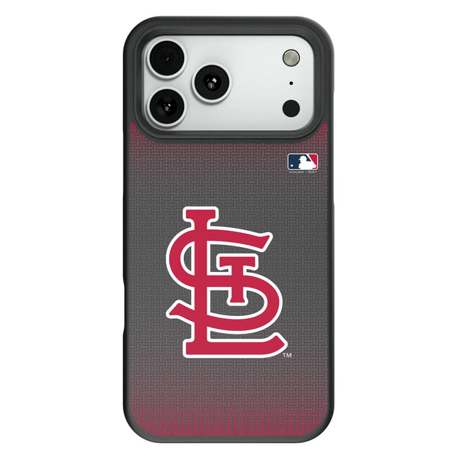 St Louis Cardinals Linen Bump Phone Case for Apple iPhone