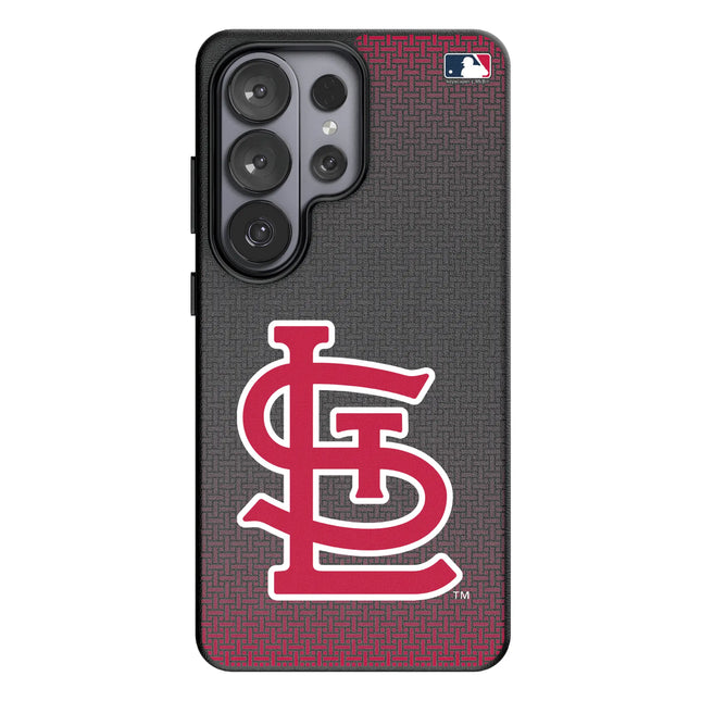 St Louis Cardinals Linen MagSafe Compatible Phone Case for Samsung Galaxy