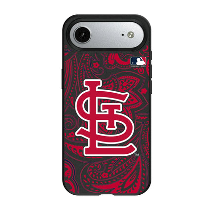 St Louis Cardinals Paisley MagSafe Compatible Phone Case for Apple iPhone