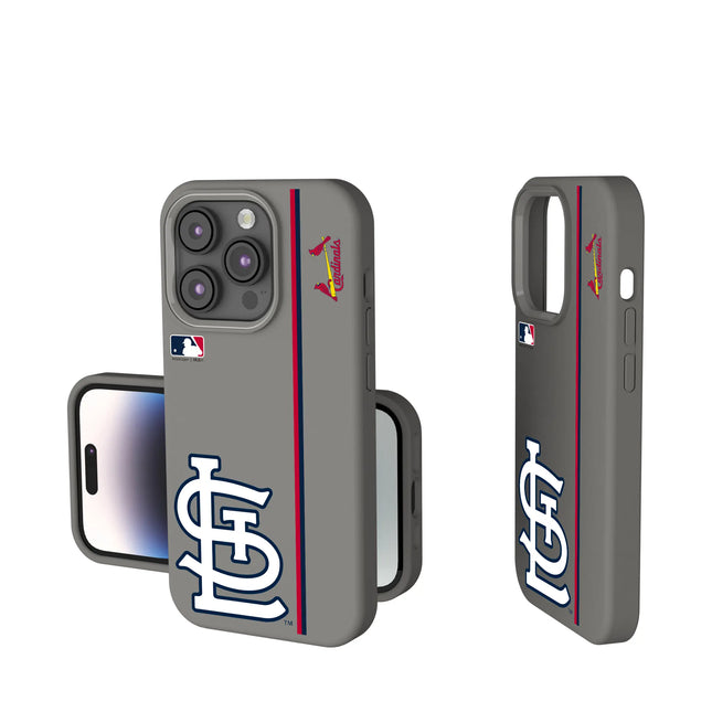 St Louis Cardinals Sidebar Soft Touch Phone Case for Apple iPhone