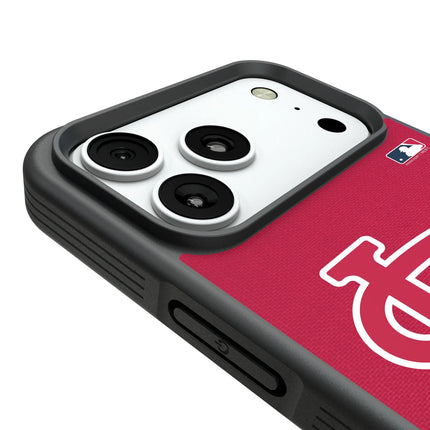 St Louis Cardinals Solid Bump Phone Case for Apple iPhone