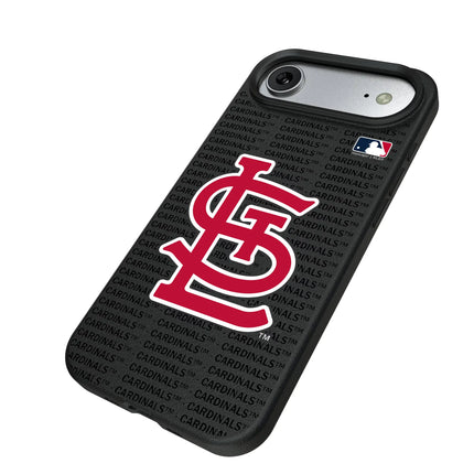 St Louis Cardinals Text Backdrop MagSafe Compatible Phone Case for Apple iPhone