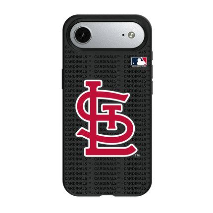 St Louis Cardinals Text Backdrop MagSafe Compatible Phone Case for Apple iPhone