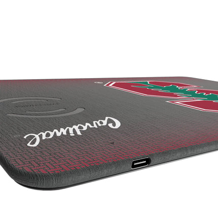 Stanford University Cardinal Linen 15-Watt Wireless Charger and Mouse Pad