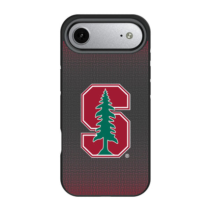 Stanford University Cardinal Linen Bump Phone Case for Apple iPhone