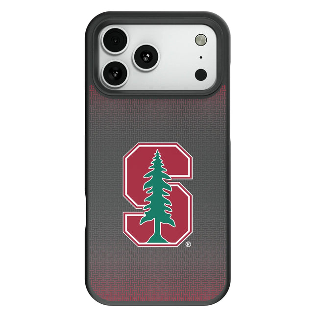 Stanford University Cardinal Linen Bump Phone Case for Apple iPhone