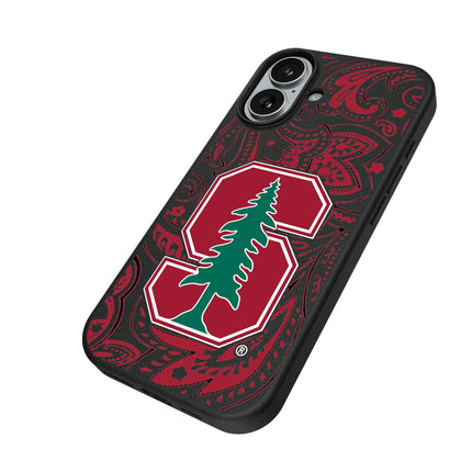 Stanford University Cardinal Paisley MagSafe Compatible Phone Case for Apple iPhone