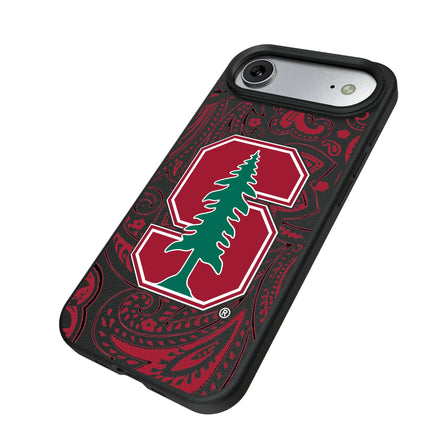 Stanford University Cardinal Paisley MagSafe Compatible Phone Case for Apple iPhone