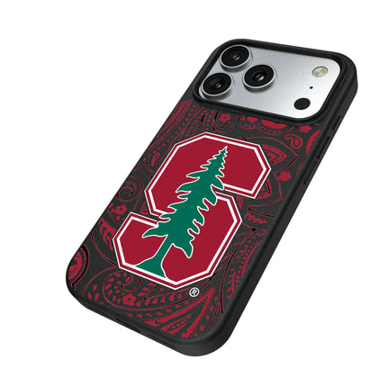 Stanford University Cardinal Paisley MagSafe Compatible Phone Case for Apple iPhone