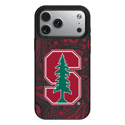 Stanford University Cardinal Paisley MagSafe Compatible Phone Case for Apple iPhone