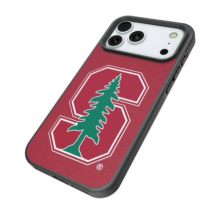 Stanford University Cardinal Solid Bump Phone Case for Apple iPhone