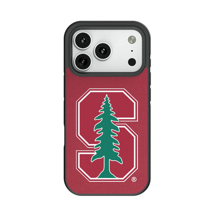 Stanford University Cardinal Solid Bump Phone Case for Apple iPhone
