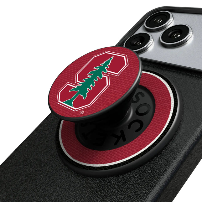 Stanford University Cardinal Stripe PopSockets Magnetic Phone Grip and Stand