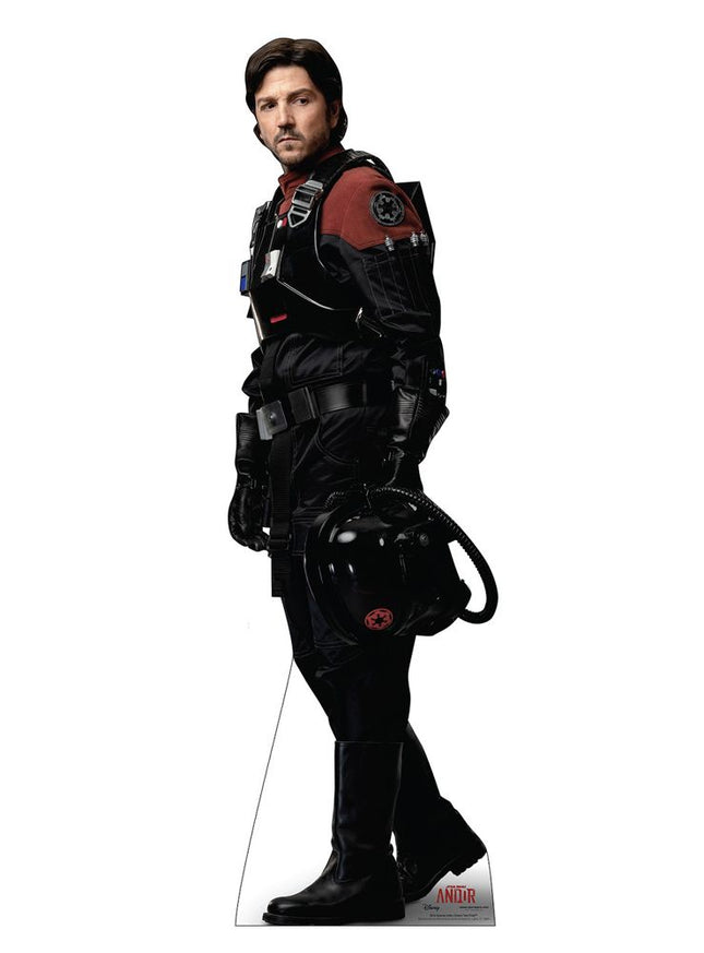 Star Wars Andor 2 Cassian Andor (Sienar Test Pilot) Lifesize Cardboard Cutout
