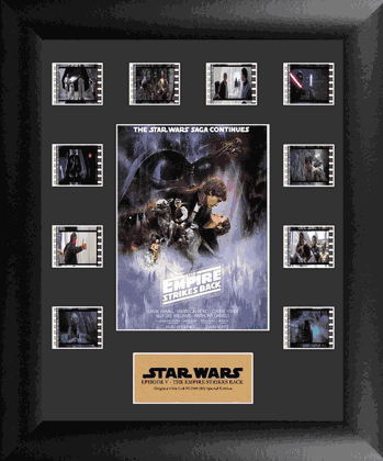 Star Wars: Episode V The Empire Strikes Back FilmCells Presentation Mini Montage Wall Art