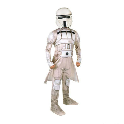 Kids Qualux Star Wars: The Mandalorian And Grogu Imperial Remnant Snowtrooper Costume