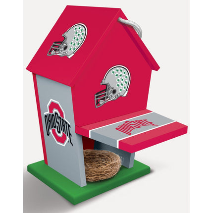 Ohio State Buckeyes Birdhouse