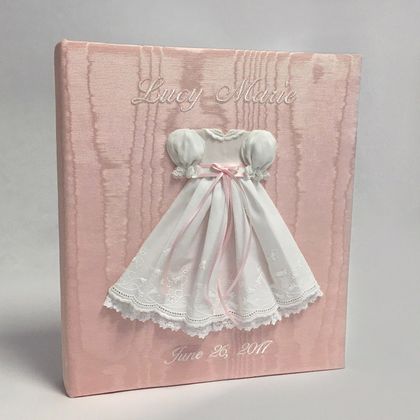 Swiss Batiste Personalized Baby Memory Book