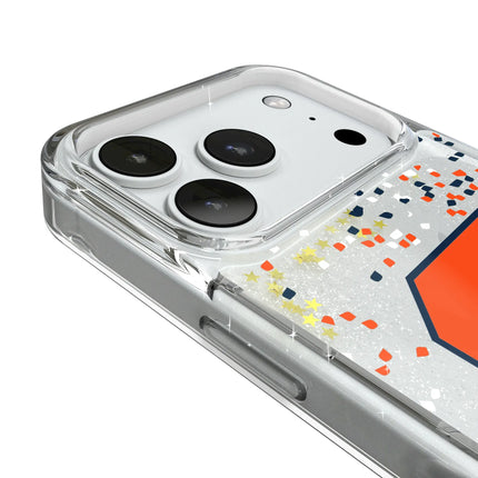 Syracuse University Orange Confetti Glitter Phone Case for Apple iPhone