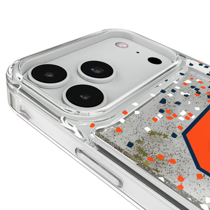 Syracuse University Orange Confetti Glitter Phone Case for Apple iPhone