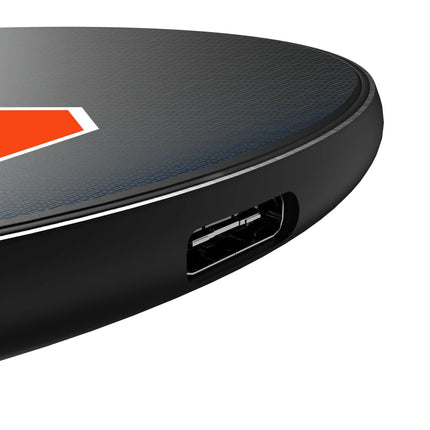 Syracuse University Orange Linen 15-Watt Wireless Charger