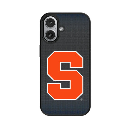 Syracuse University Orange Linen MagSafe Compatible Phone Case for Apple iPhone