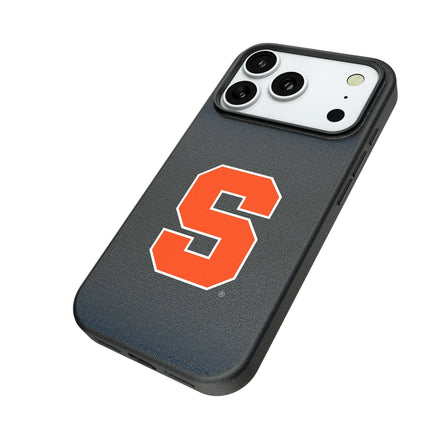 Syracuse University Orange Linen MagSafe Compatible Phone Case for Apple iPhone