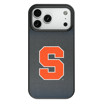 Syracuse University Orange Linen MagSafe Compatible Phone Case for Apple iPhone