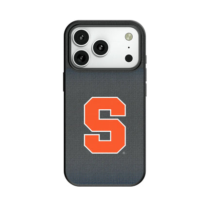 Syracuse University Orange Linen MagSafe Compatible Phone Case for Apple iPhone