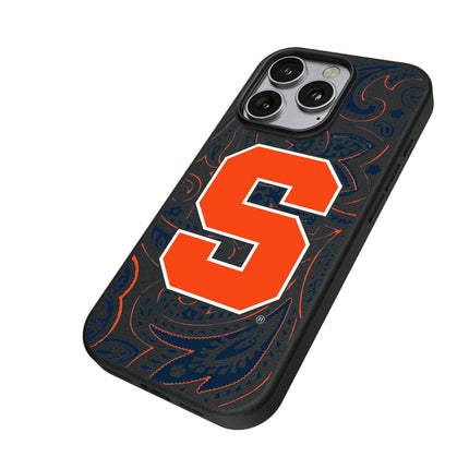 Syracuse University Orange Paisley MagSafe Compatible Phone Case for Apple iPhone